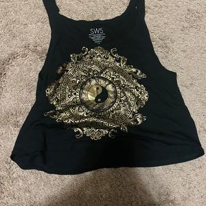 Ying and Yang tank top